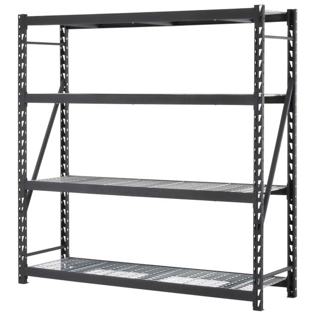 Supermarket furniture retail display showcase metal racks for store