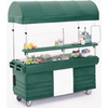 Multi-function coffee carts food trolley for sale fast food ice cream vending kiosk