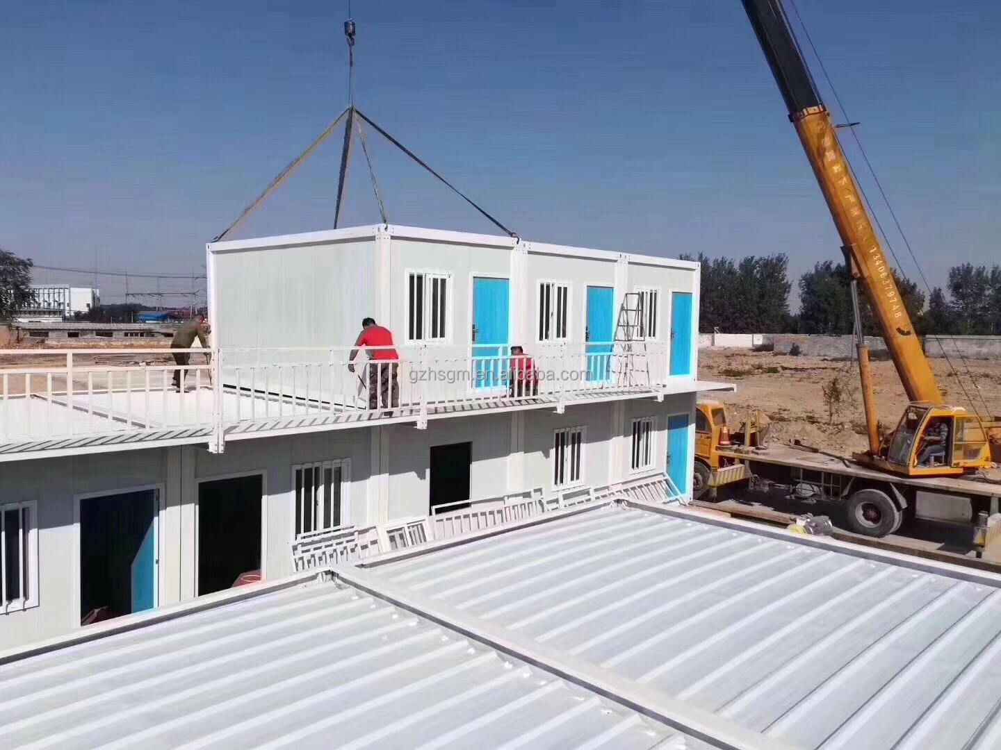 Factory Prices Container House Quickly Assembled Modular Double Bedroom Prefab House Custom Made Temporary isolation house