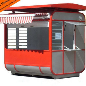 High quality kiosk food truck for outdoor furniture