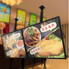 LED poster menu board fast dood menu display hanging slim led light box