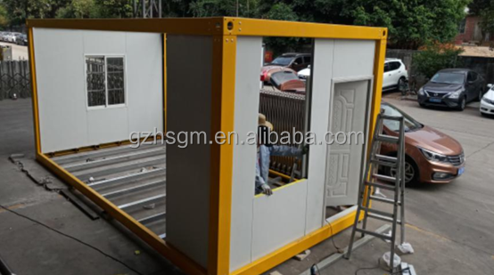 Factory Prices Container House Quickly Assembled Modular Double Bedroom Prefab House Custom Made Temporary isolation house