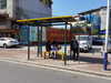 Smart Bus Stop with LED Banner Advertising