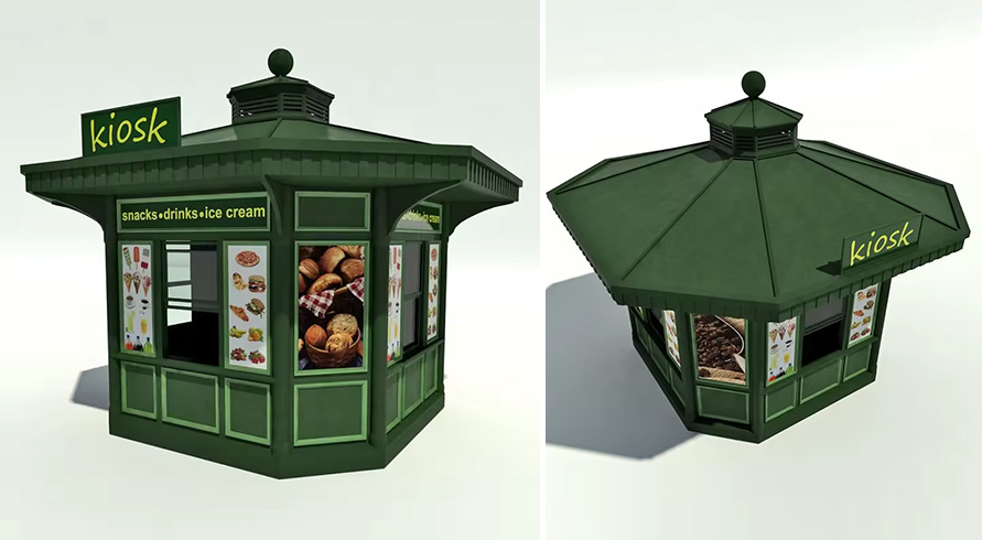 Coffee &amp; Ice Cream Kiosks