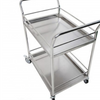 Stainless Metal Trolley for Display