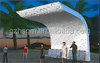 Modular Design Bus Stop Shelter with Waiting Bench