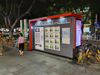 Outdoor food kiosk vending booth kiosks street store mall street furniture coffee shop flower retail kiosk