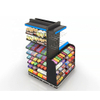 Supermarket equipments shelf goods showcase display rack with checkout counter