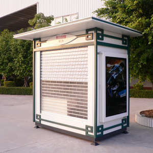 Aluminium Newspaper Kiosk Booth for Outdoor Advertising Furniture