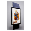 Smart urban advertising furniture custom design high quality solar power light box outdoor