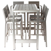 China factory direct sale custom design garden metal furniture sets high quality aluminum chairs and table