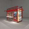 Outdoor food kiosk vending booth kiosks street store mall street furniture coffee shop flower retail kiosk