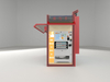 Outdoor food kiosk vending booth kiosks street store mall street furniture coffee shop flower retail kiosk