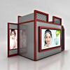 High quality Outdoor furniture newsstand and sale kiosk