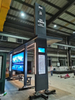 Bus Stop Shelter with Outdoor Advertising LED Display Screen