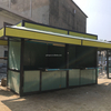 Outdoor Food Kiosk Vending Kiosk Street Store Mall in Metal Frame with Solar Power Optional