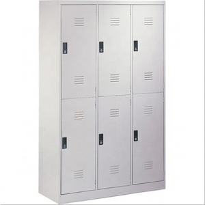 China factory direct sale custom design metal store cabinet iron locker for store equipment