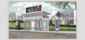 street furniture air conditioner bus transit shelter