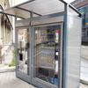 Outdoor convenience furniture vending machine