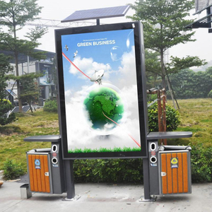 High quality solar energy road sign light box