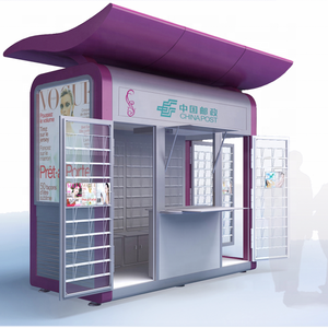 High quality modern prefab service kiosk for outdoor furniture