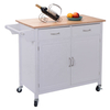 China factory direct sale custom design kitchen island trolley metal kitchen furniture kitchen island on wheels